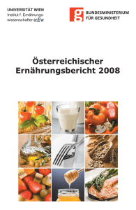 Österreichischer Ernährungsbericht 2008