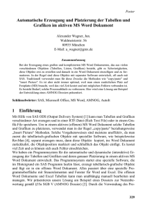 Automatische Erzeugung und Platzierung der Tabellen - SAS-Wiki