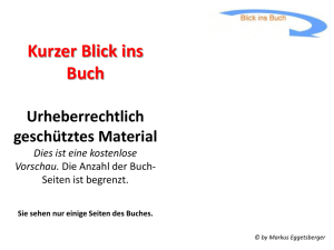 Kurzer Blick ins Buch