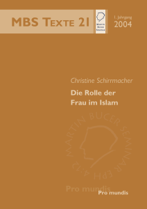 Die Rolle der Frau im Islam