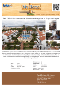 082-515 - Spectacular 2 bedroom bungalow in Playa del Inglés