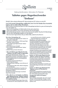 Tabletten gegen Magenbeschwerden "Similasan"