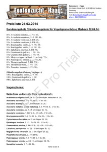 Preisliste 21.03.2014 - Exotenzucht-Haag