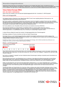 Value Select Europe INKA - HSBC-Inka