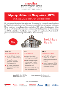 Myeloproliferative Neoplasien (MPN)