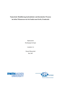 Steigerung der Permeabilität in geothermischen Reservoiren