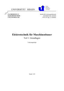 etechnikfuermb-teil1 - Department Elektrotechnik und Informatik