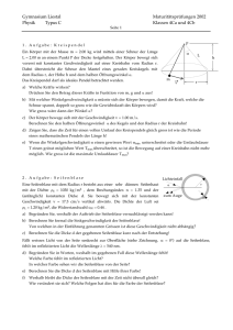 Physik 4Ca 4Cb - Gymnasium Liestal