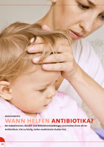 wann helfen antibiotika?