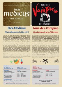 Der Medicus Tanz der Vampire