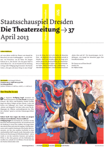 Ausgabe April 2013 - Staatsschauspiel Dresden