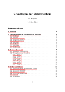 Grundlagen der Elektrotechnik