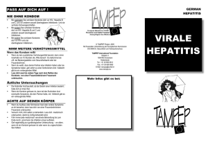 virale hepatitis