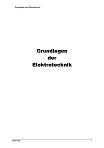 Grundlagen der Elektrotech-nik