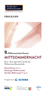 9. Philharmonisches Konzert