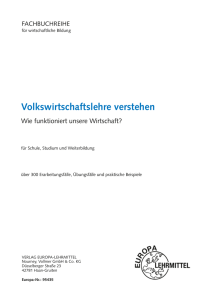 Volkswirtschaftslehre verstehen