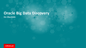 Big Data Discovery Solution Overview