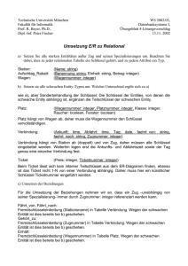 Lösungsblatt 4 - Technische Universität München