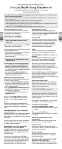 Cetirizin STADA® 10 mg Filmtabletten