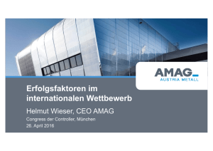 Erfolgsfaktoren im internationalen Wettbewerb