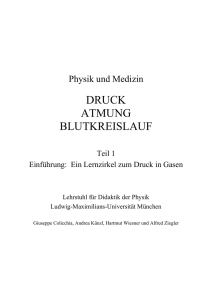 Physik und Medizin - Lehrstuhl für Didaktik der Physik