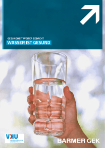 wasser ist gesund - Gemeindewerke Heusweiler GmbH