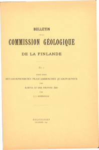 commission geologique de la finlande