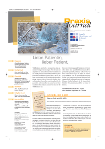 Ausgabe 24 / 2015 - MVZ für Hämatologie und Onkologie Ulm GmbH