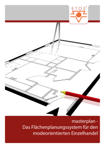 masterplan - Das Flächenplanungssystem für den modeorientierten