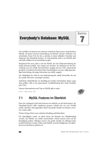 Everybody`s Database: MySQL
