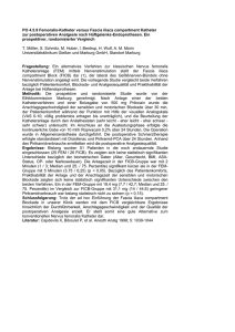PO 4.5.9 Femoralis-Katheter versus Fascia iliaca compartment