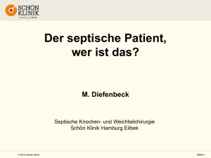 Der septische Patient, wer ist das?