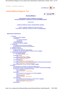 Herzinsuffizienz Seite 1 von 10 Herzinsuffizienz Diagnose