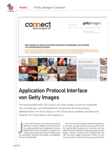 Application Protocol Interface von Getty Images