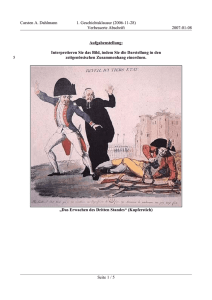 Geschichtsklausur: Französische Revolution