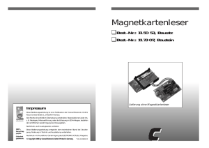 Steuerung des Magnetkartenlesers - HIT