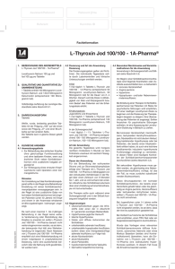 L-Thyroxin Jod 100/100 - 1A