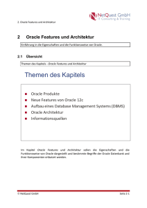 Kapitel 2-Oracle Features