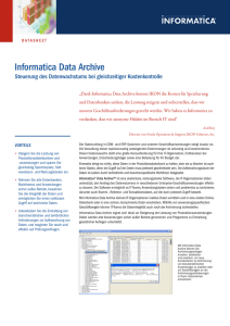 Informatica Data Archive