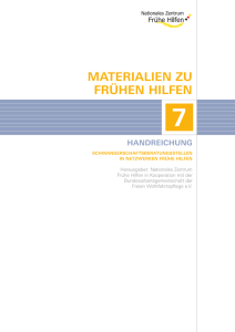 Handreichung f&uuml;r - Nationales Zentrum Fr&uuml;he Hilfen