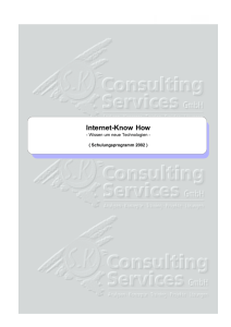 Internet-Know How - SK Consulting Services GmbH