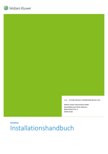 Installationshandbuch - DictaPlus