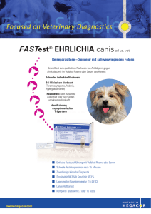 FASTest® EHRLICHIA canis - MEGACOR Diagnostik GmbH