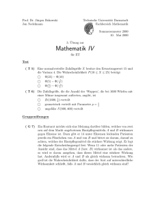 Mathematik IV - Mathematik@TU