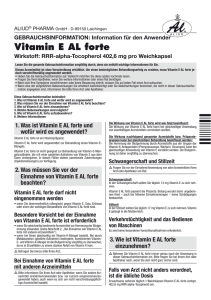 Vitamin E AL forte