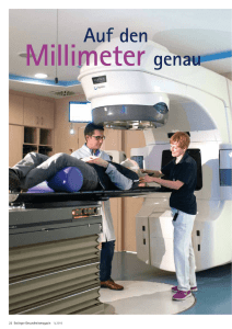 Auf den Millimeter genau