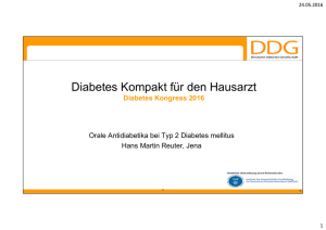 Metformin - Diabetes Kongress