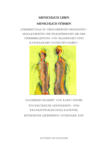 Menschlich Leben Menschlich Sterben