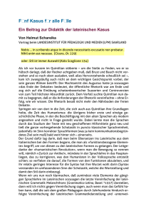 Helmut Schareika: Fünf Kasus für alle Fälle