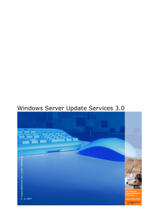 Windows Server Update Services 3.0